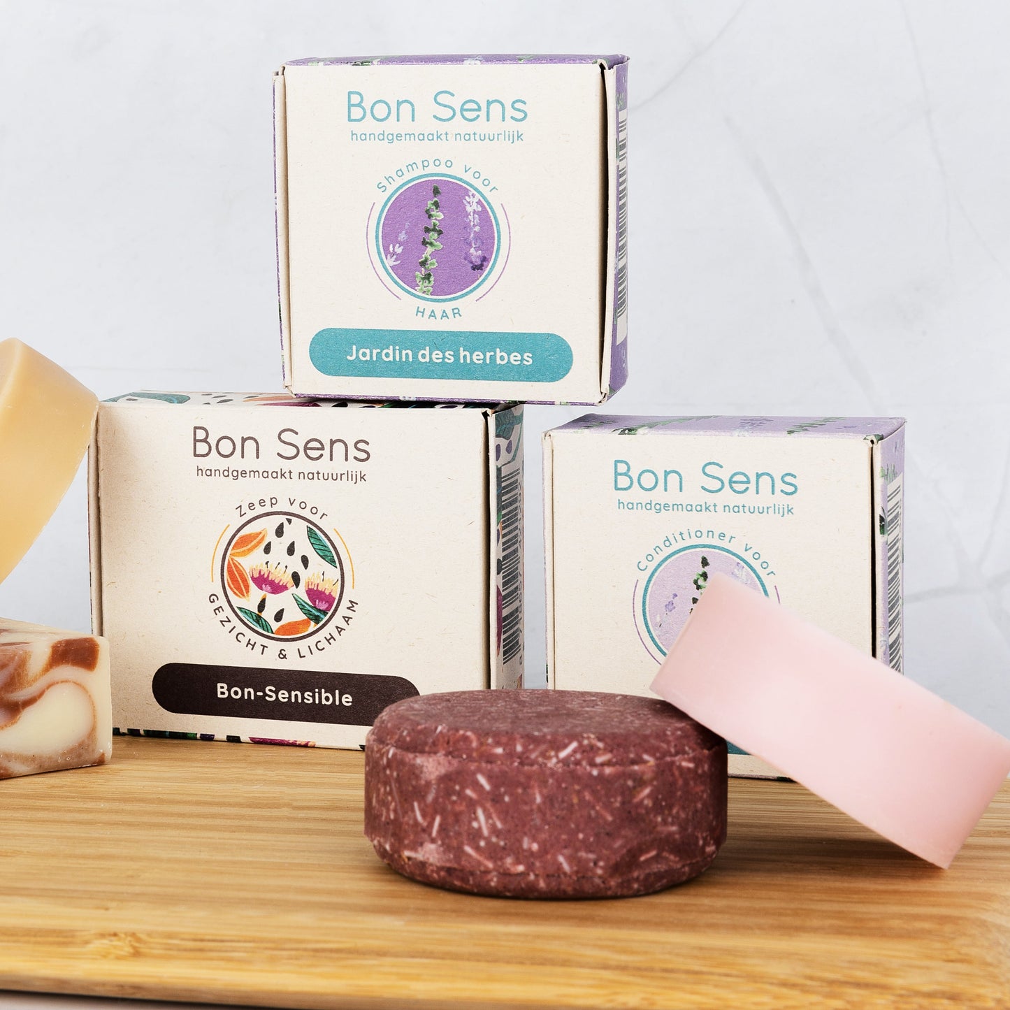 Balade en Forêt Shampoo bar - Droog haar - Le Bon Sens