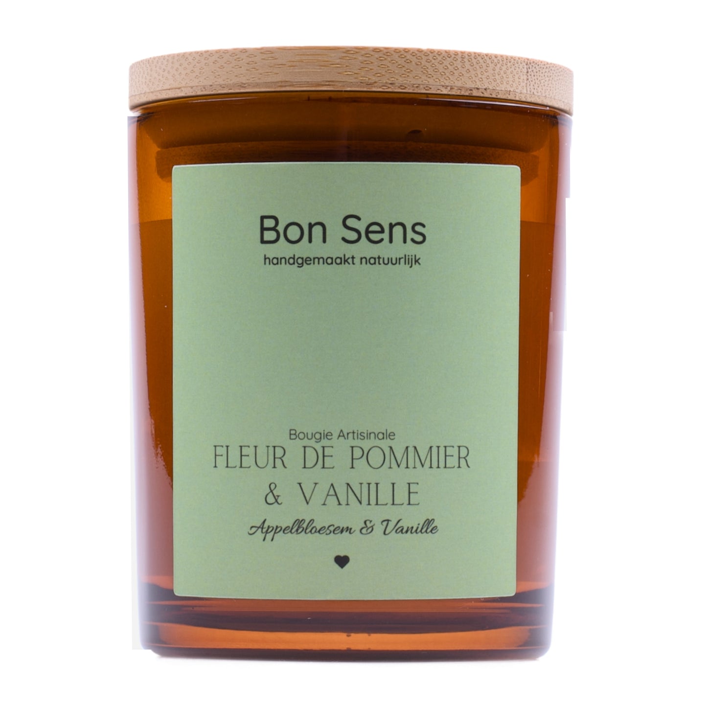 Geurkaars Appelbloesem & Vanille - Lumière de Vie