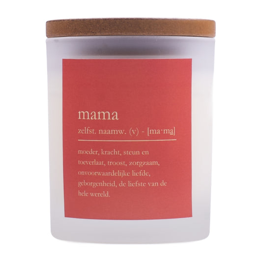 geurkaars mama - moederdag cadeau - le bon sens
